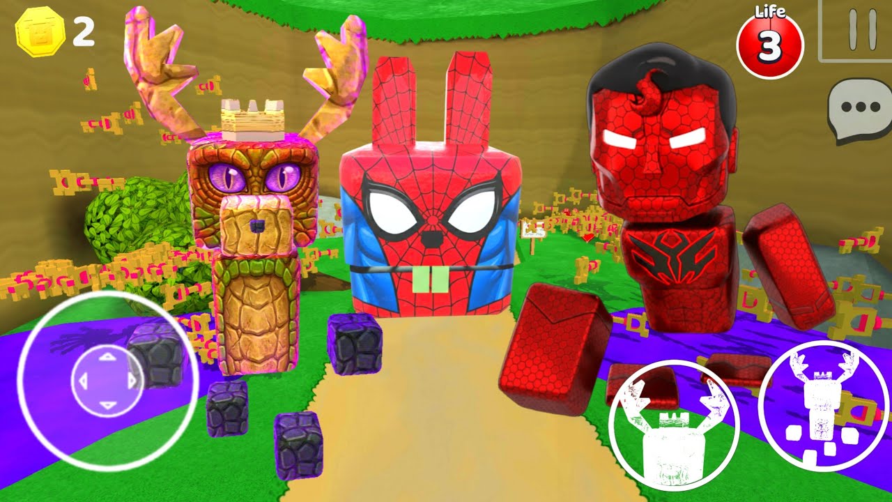 New Giant Boss In Secret Place | Superbear Adventure Gameplay Walkthrough 