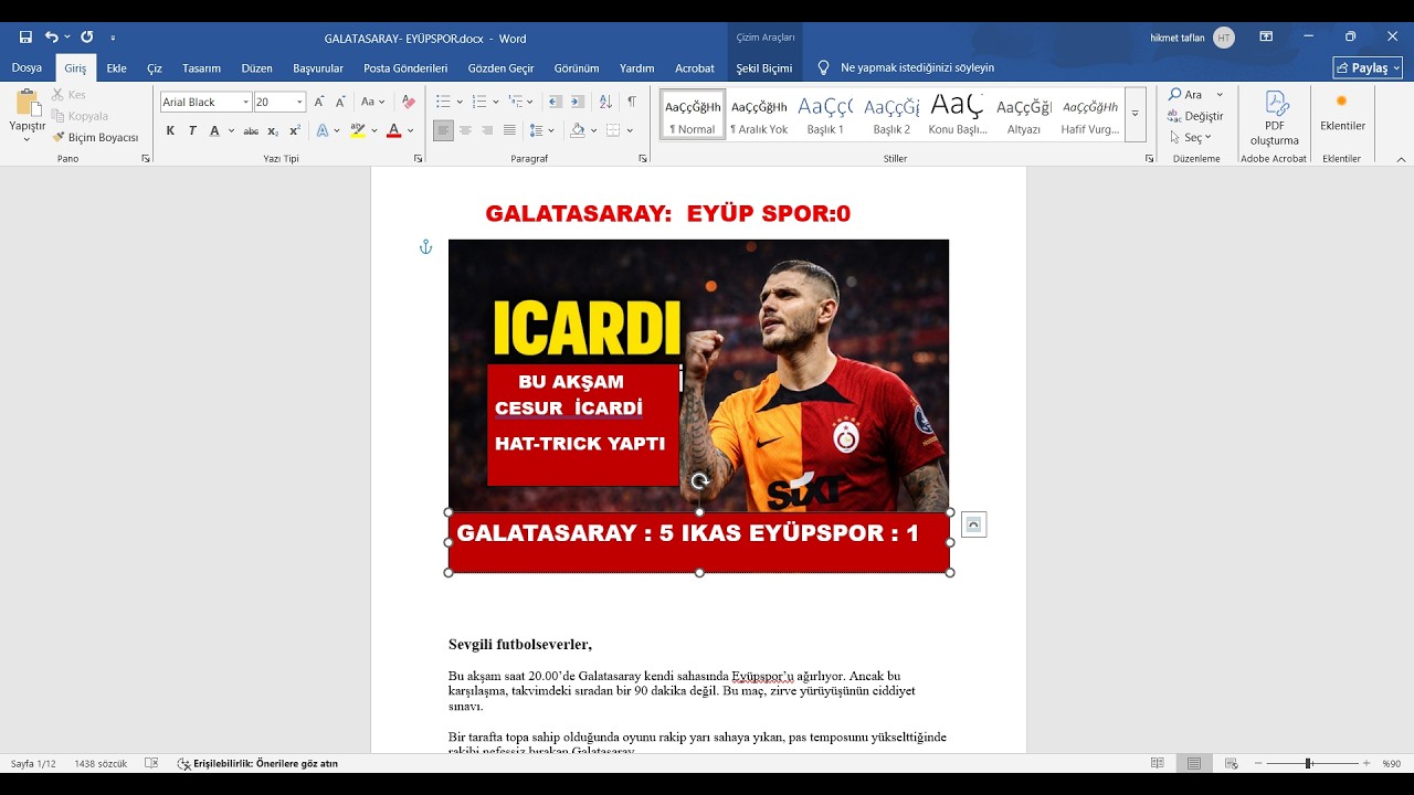 Galatasaray 5-1 Eyüpspor | Moral Deposu! Şimdi Sıra Juventus’ta | Maç Analizi
