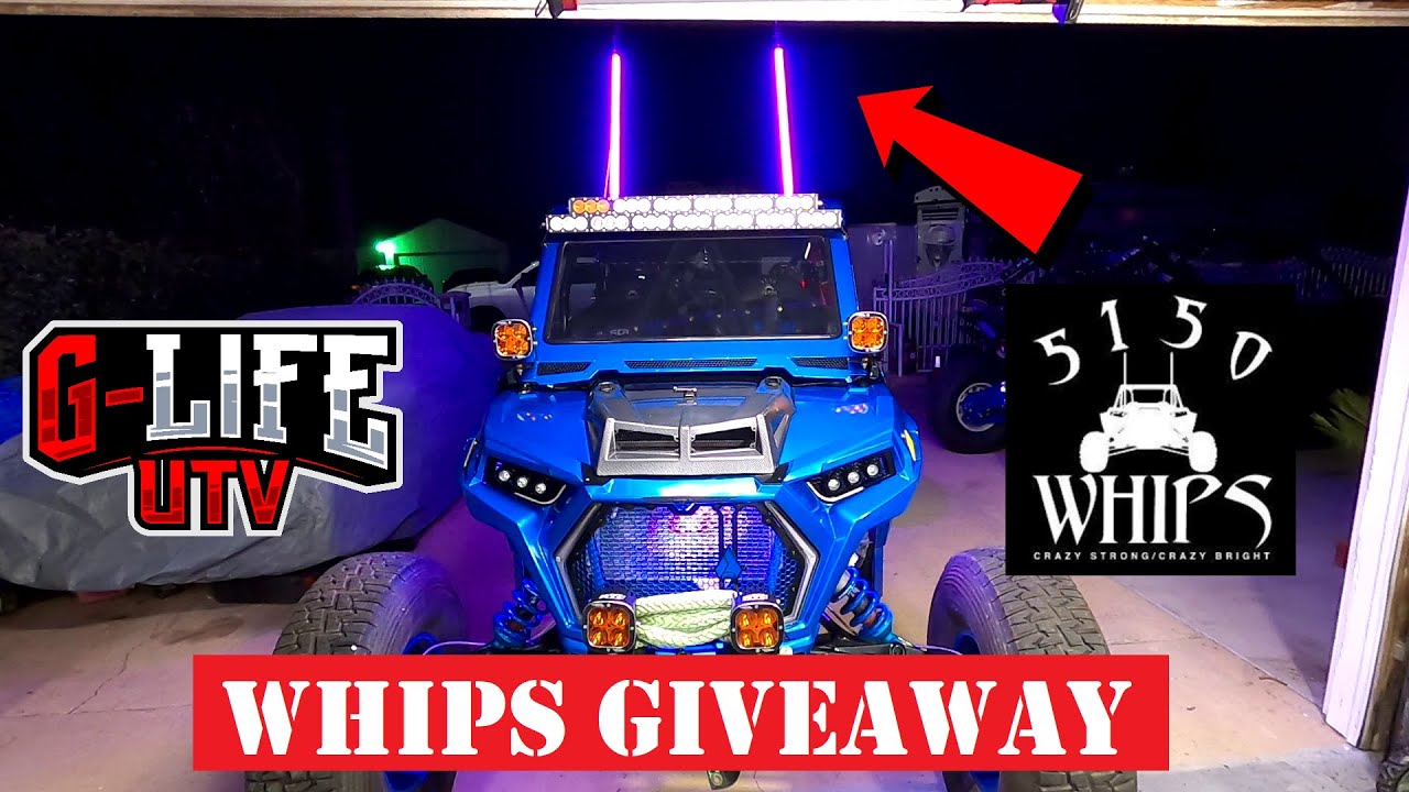 5150 Hyper Colors Whips GIVEAWAY!!!!😎💡💡