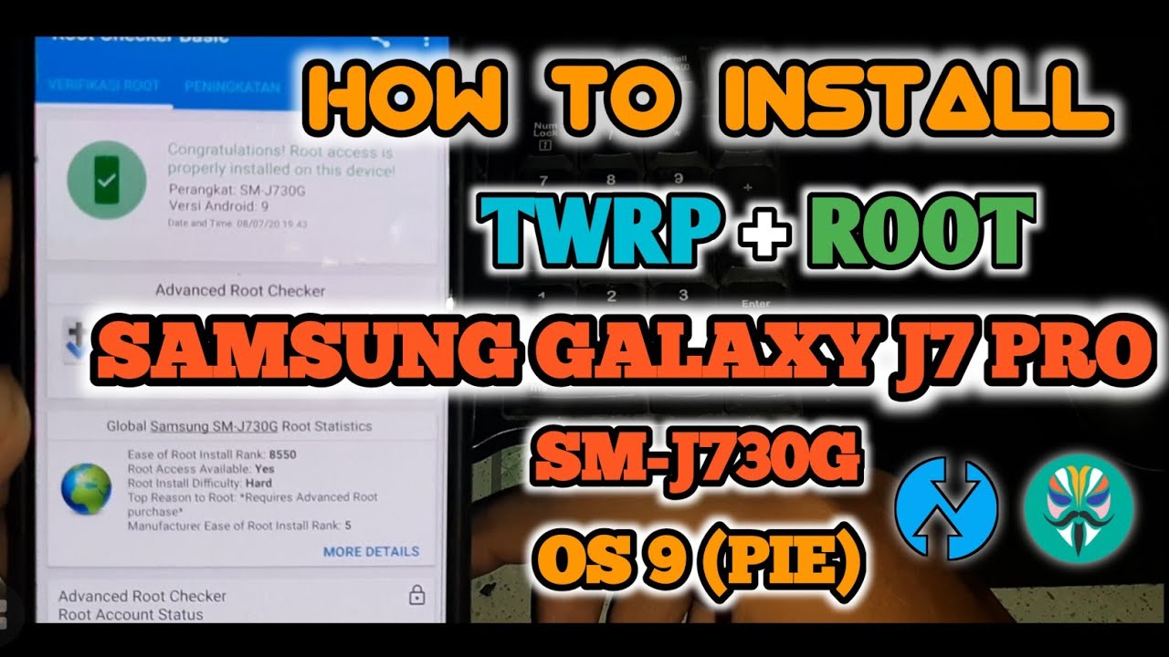 HOW TO INSTAL TWRP ROOT SAMSUNG J7 PRO SM-J730G || CARA PASANG TWRP ROOT SAMSUNG J7 PRO OS 9 PIE ❗❗