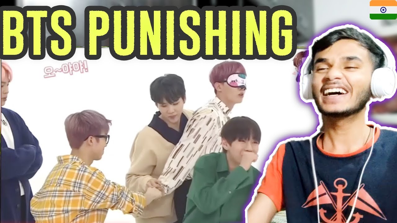 YE KYA KR RHE!!!  BTS Game Vs Punishment \// Hindi dubbing \ Indian Reaction