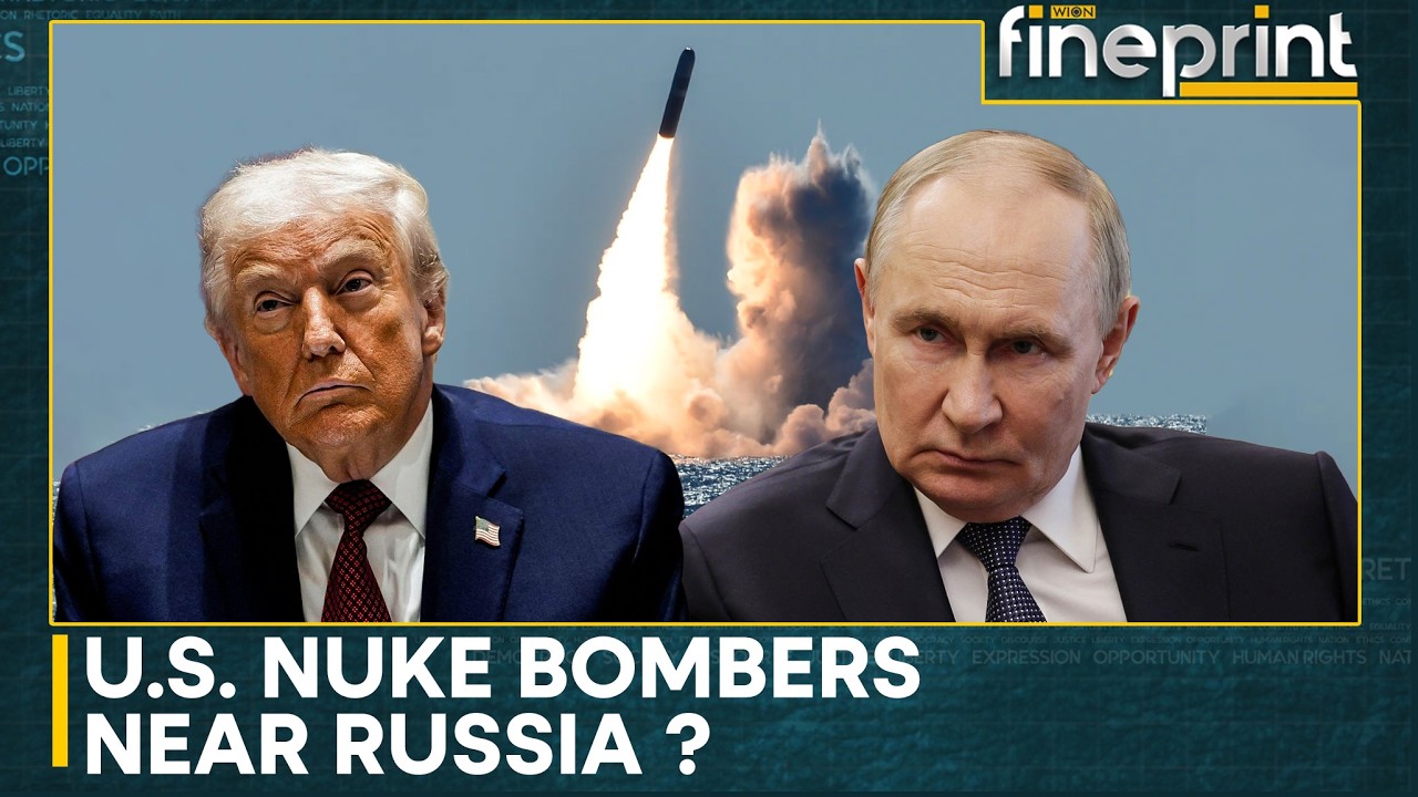 U.S. Plans Nuclear Bomber Deployment Near Russia, Raising Fresh Tensions | WION Fineprint