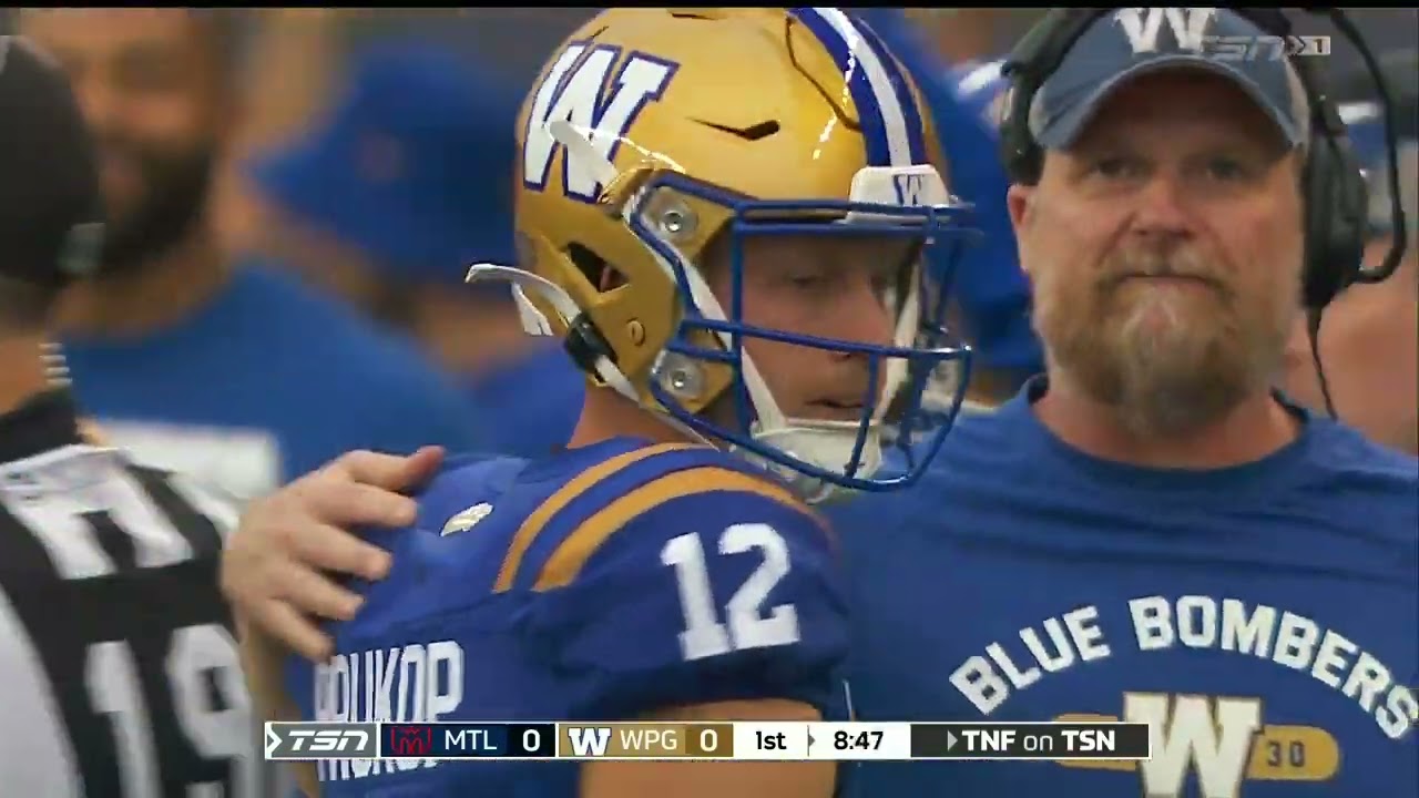 Montreal Alouettes vs Winnipeg Blue Bombers 8/11/22