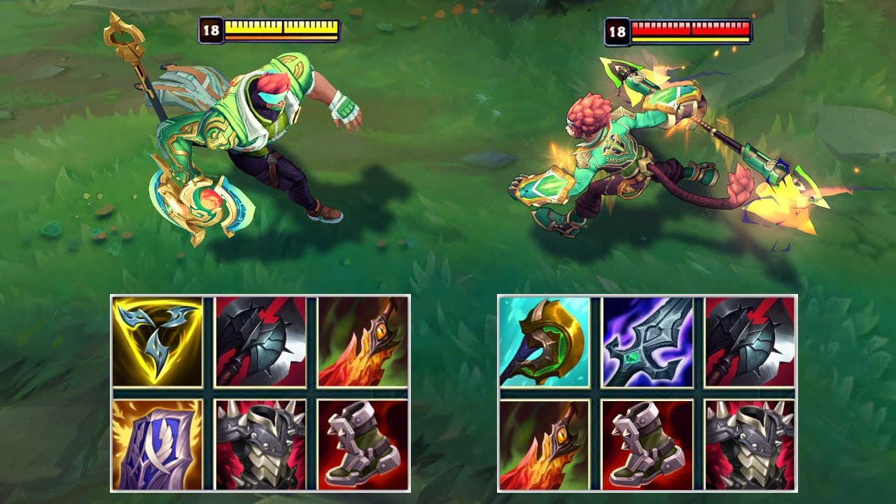 DARIUS vs WUKONG S11 FULL BUILD FIGHTS & Best Pentakills!