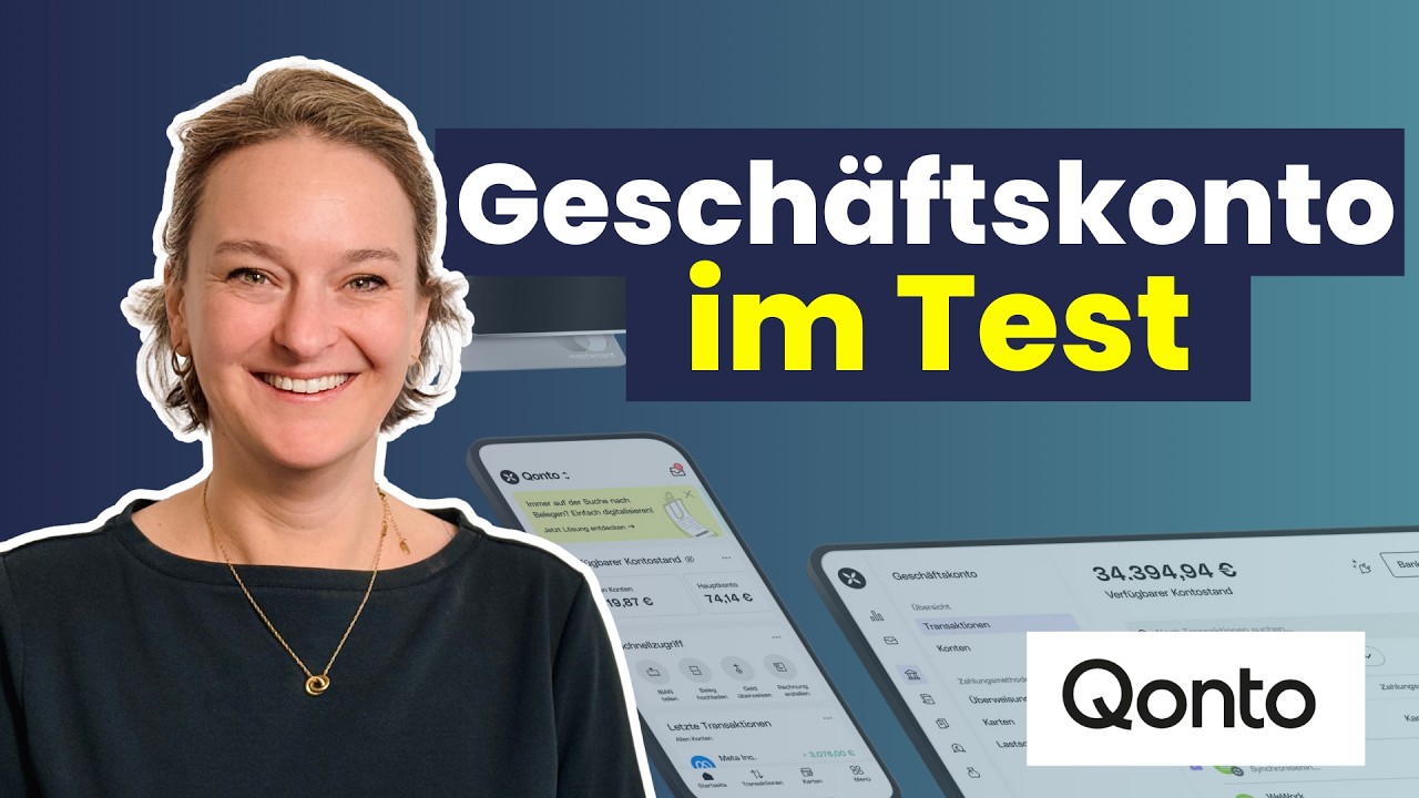 Qonto – Digitales Geschäftskonto mit Gründungsflow, Rechnungen, Belegen, Karten, Team-Freigaben