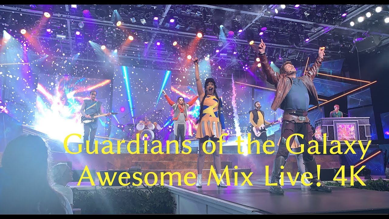 【WDW】2019 Guardians of the Galaxy – Awesome Mix Live! Full Show 4K