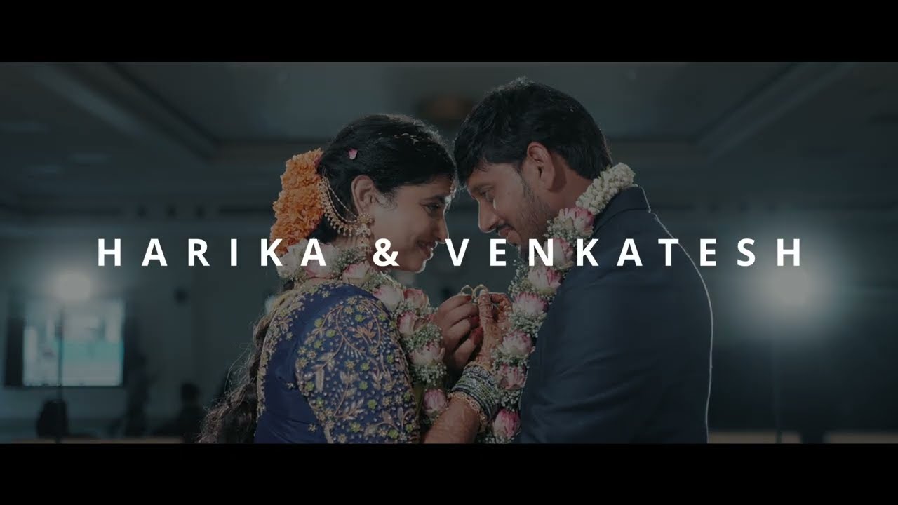 Harika & venkatesh engagement teaser | 4k cinematic video 