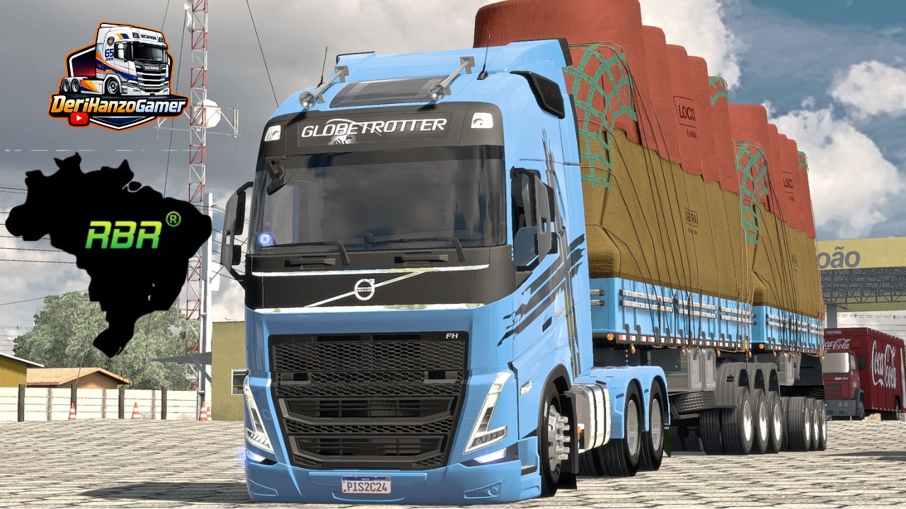 ⭕ETS2 - VOLVÃO NO DIRETÃO MAPA RBR   !#shortsfeed #shortvideo #est2#shortsviral