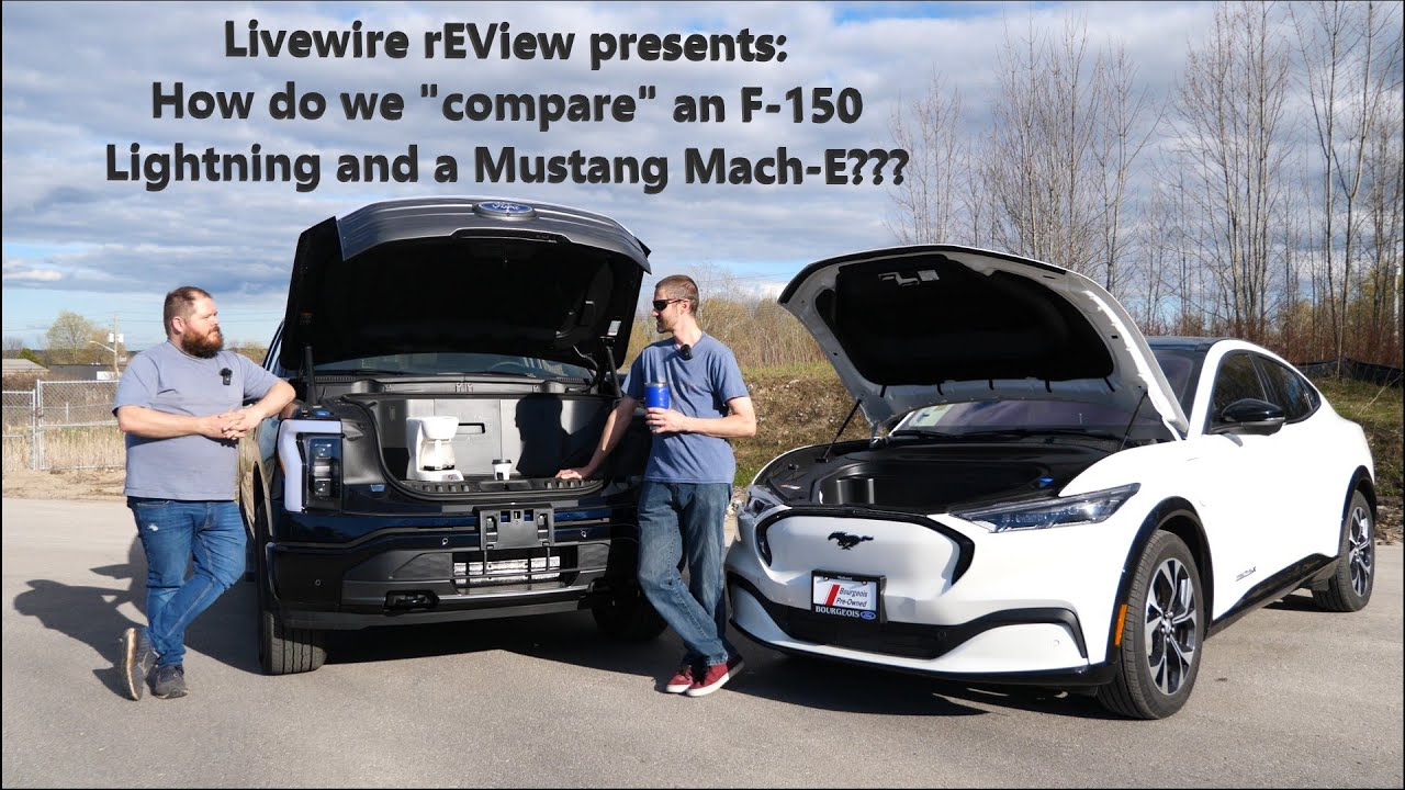 Ford F-150 Lightning EV and Mustang Mach-E EV - How do we 