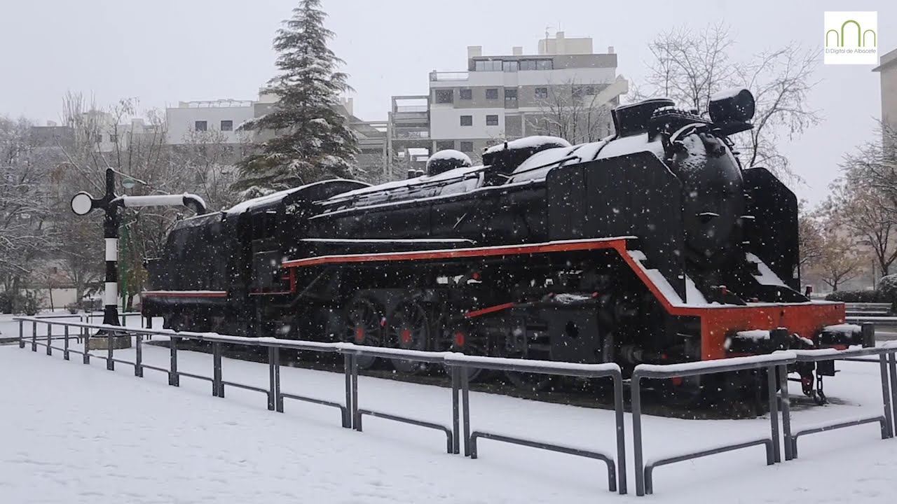 Albacete amanece nevado