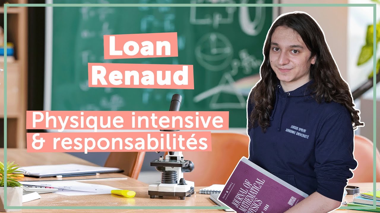Loan Renaud, étudiant en licence SPRINT et représentant étudiant | Hors-champ