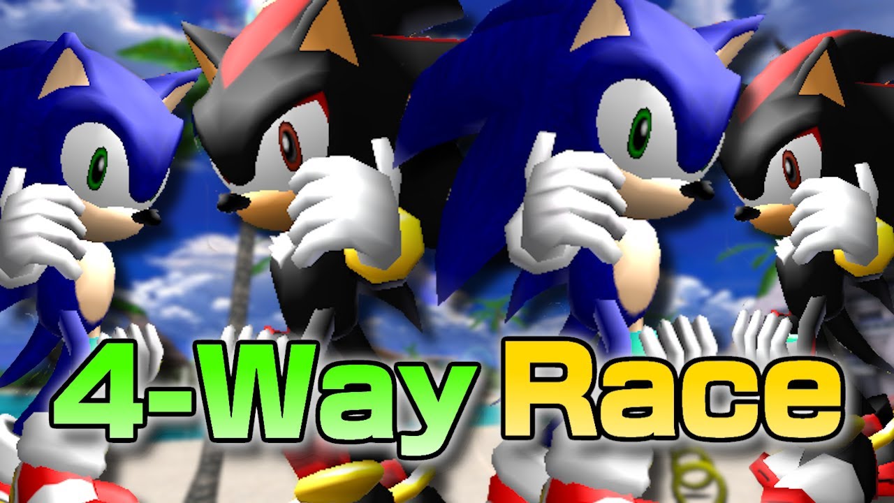 4 Idiots Try a Sonic Adventure Race