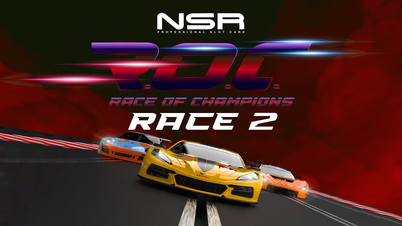 Terminata la GARA 2 del campionato internazionale ROC 2024 NSR Slot Car. Come cambia la classifica