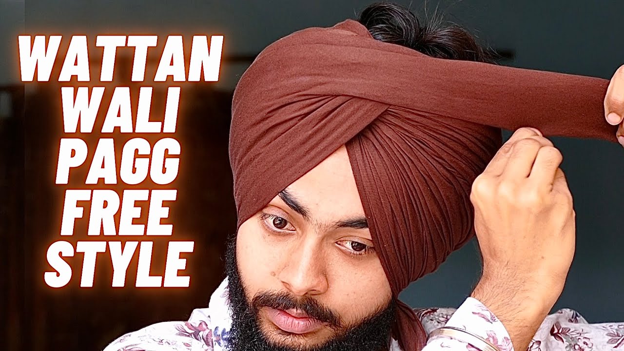 Free Style Wattan Wali Pagg | Turban Tutorial | 6 Larh | Easiest Method | Best Tips