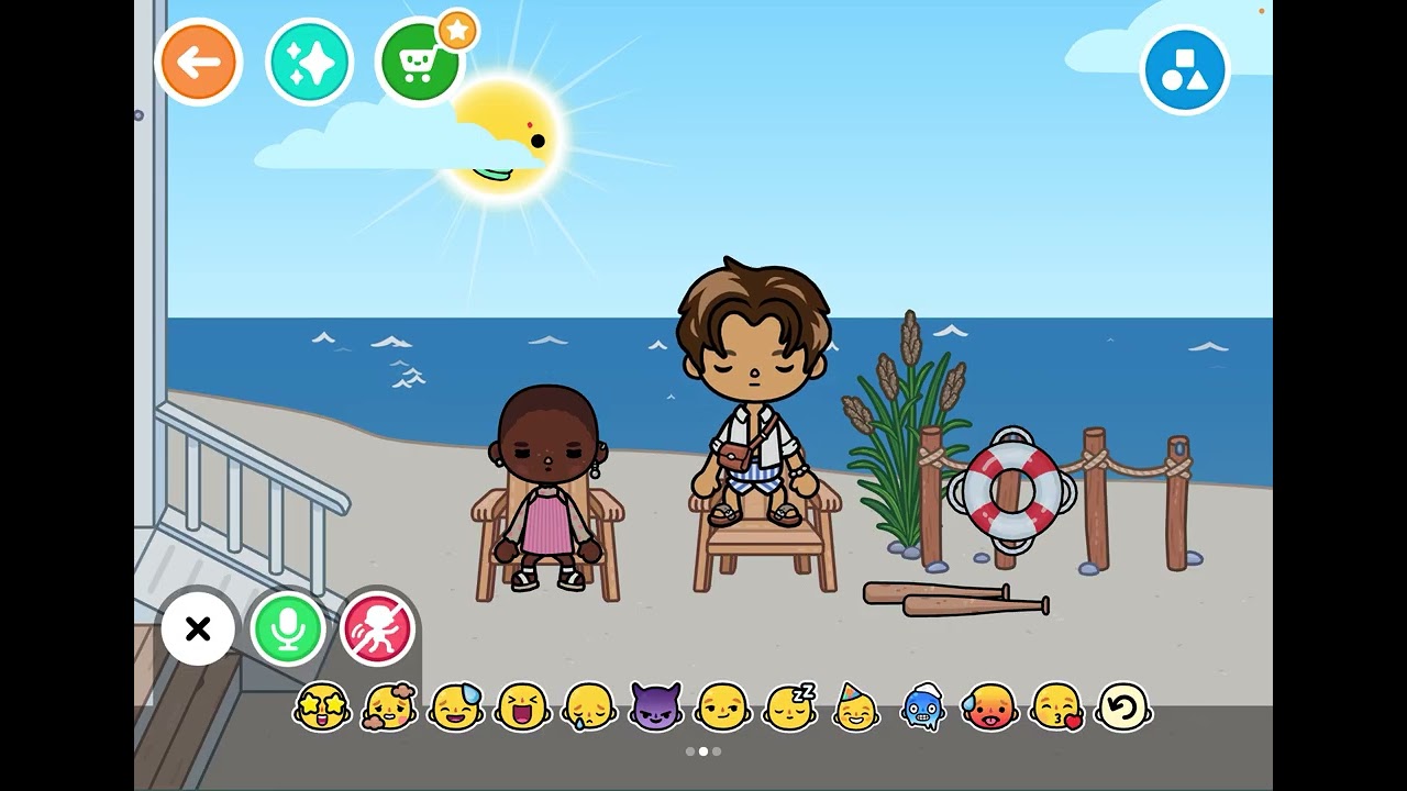 TocaBoca  Die Meerjungfrau-Familie 🧜‍♀️ 