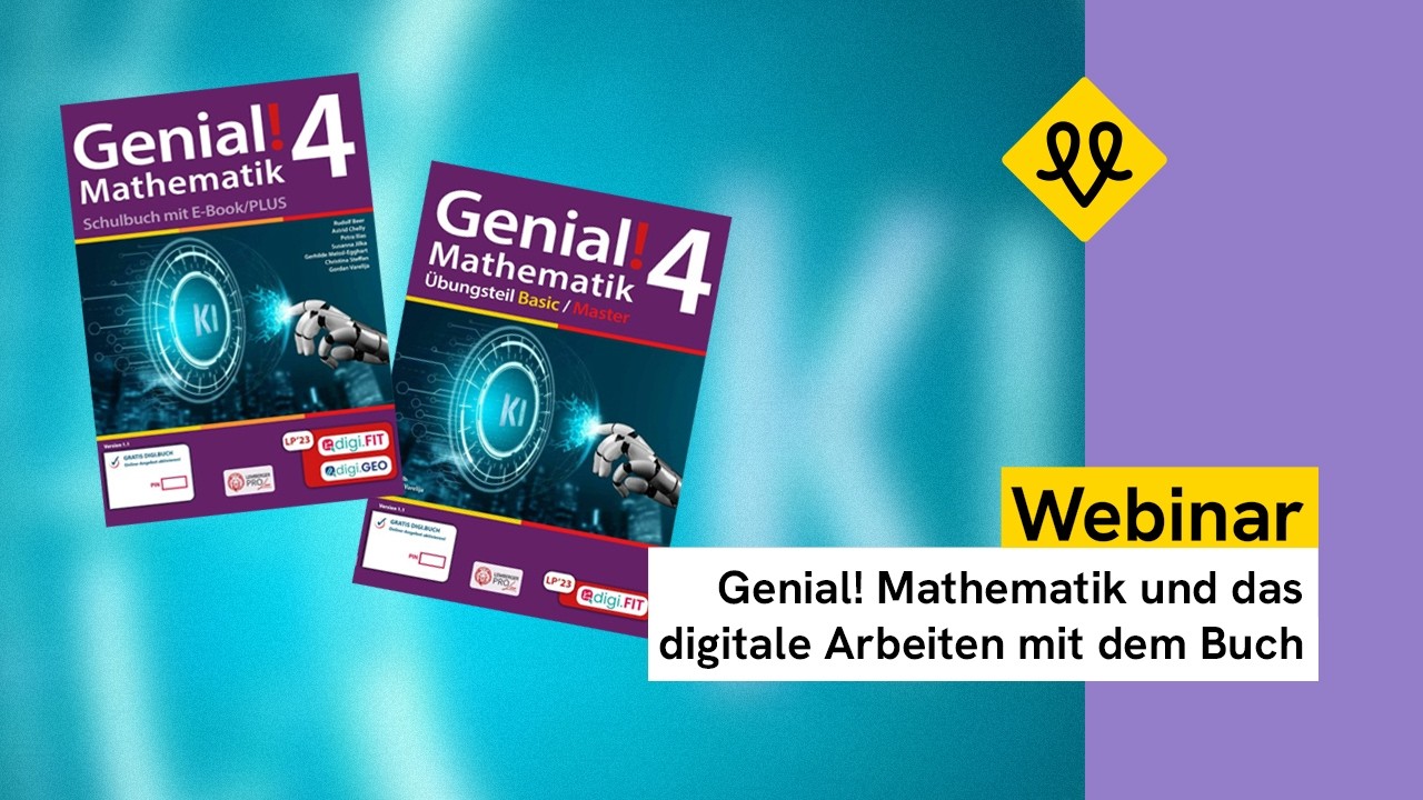 Webinar: Genial! Mathematik und das digitale Arbeiten mit dem Buch