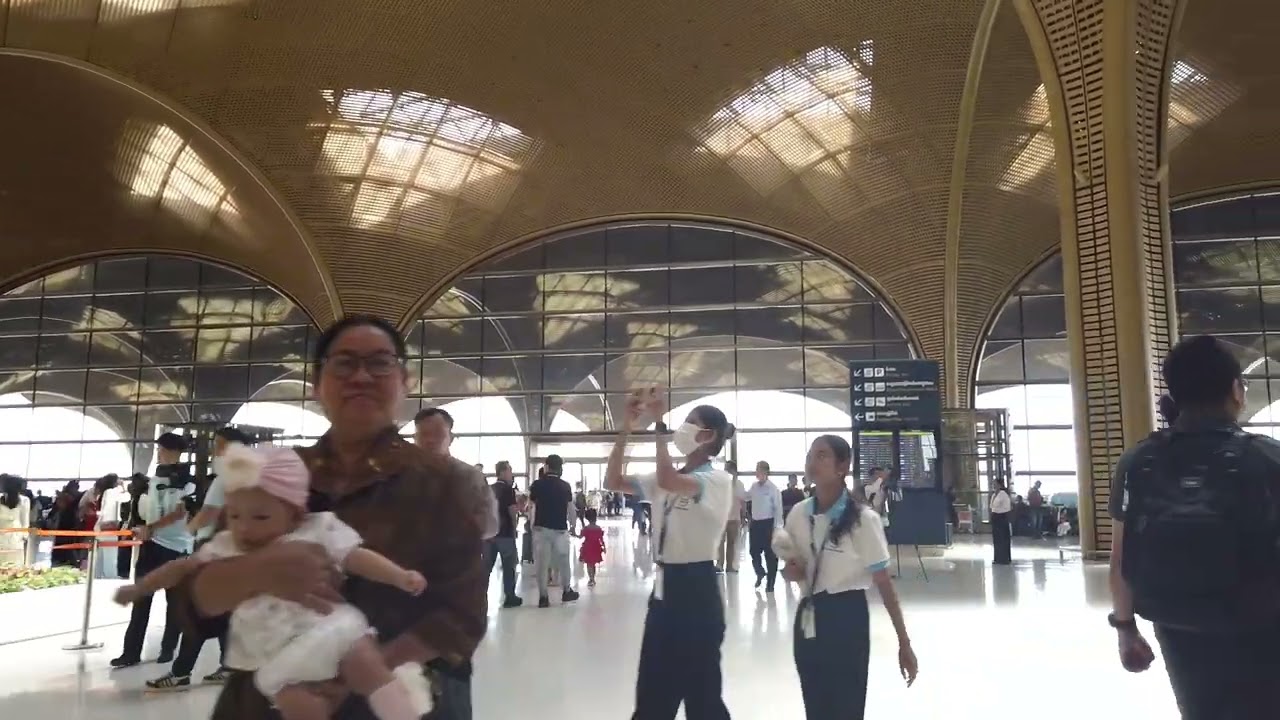 Opening Day for Cambodia's Newest Airport, KTI