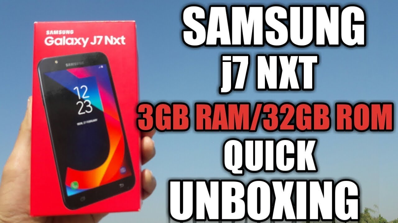 Samsung Galaxy j7 Nxt 3Gb Ram Unboxing