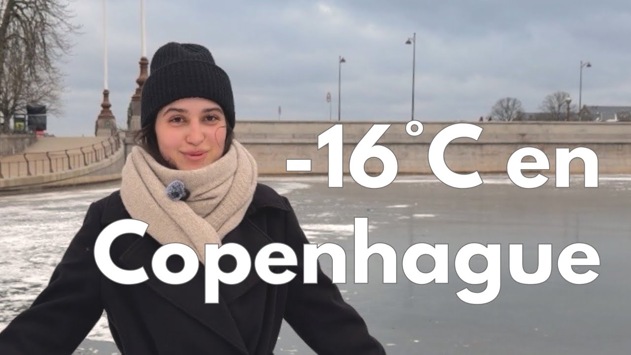 EL INVIERNO MÁS FRÍO EN 16 AÑOS en Copenhague + caminamos sobre el lago congelado