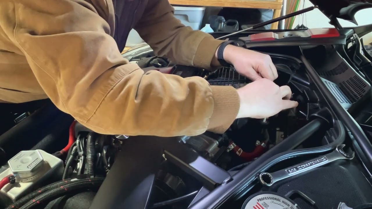 Nissan 370Z CJ Motorsports VHR MAP Sensor Flange Adapter and AEM MAP Sensor Installation