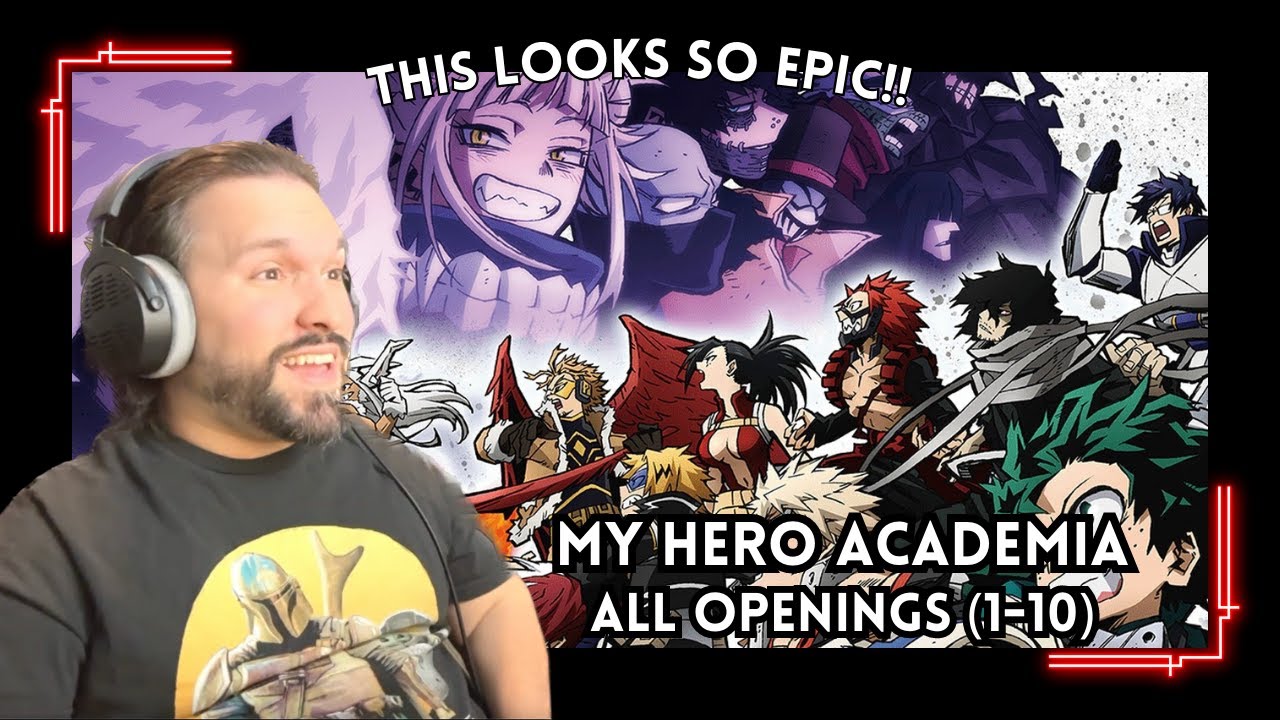 EDM Producer Reacts To My Hero Academia ALL Openings (1-10)