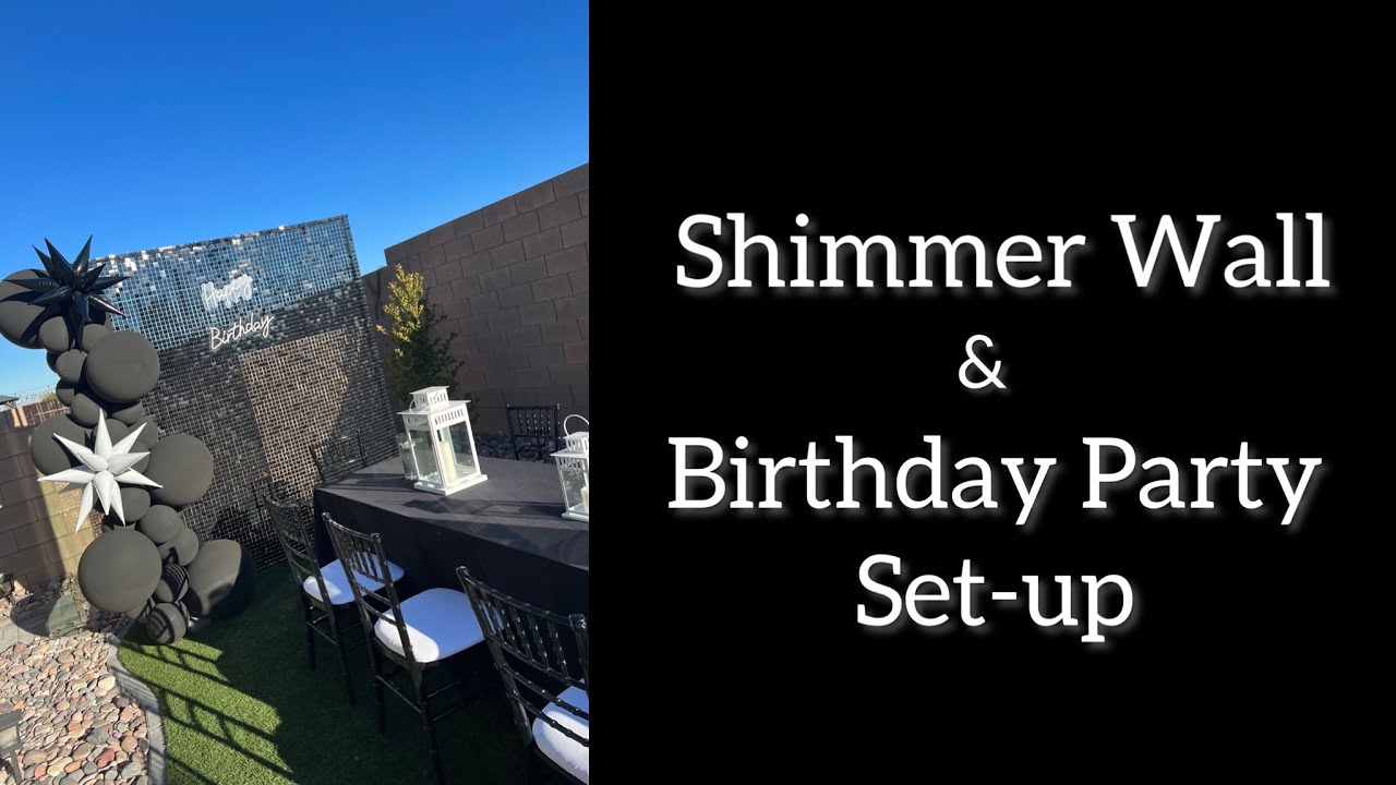 Shimmer Wall Install