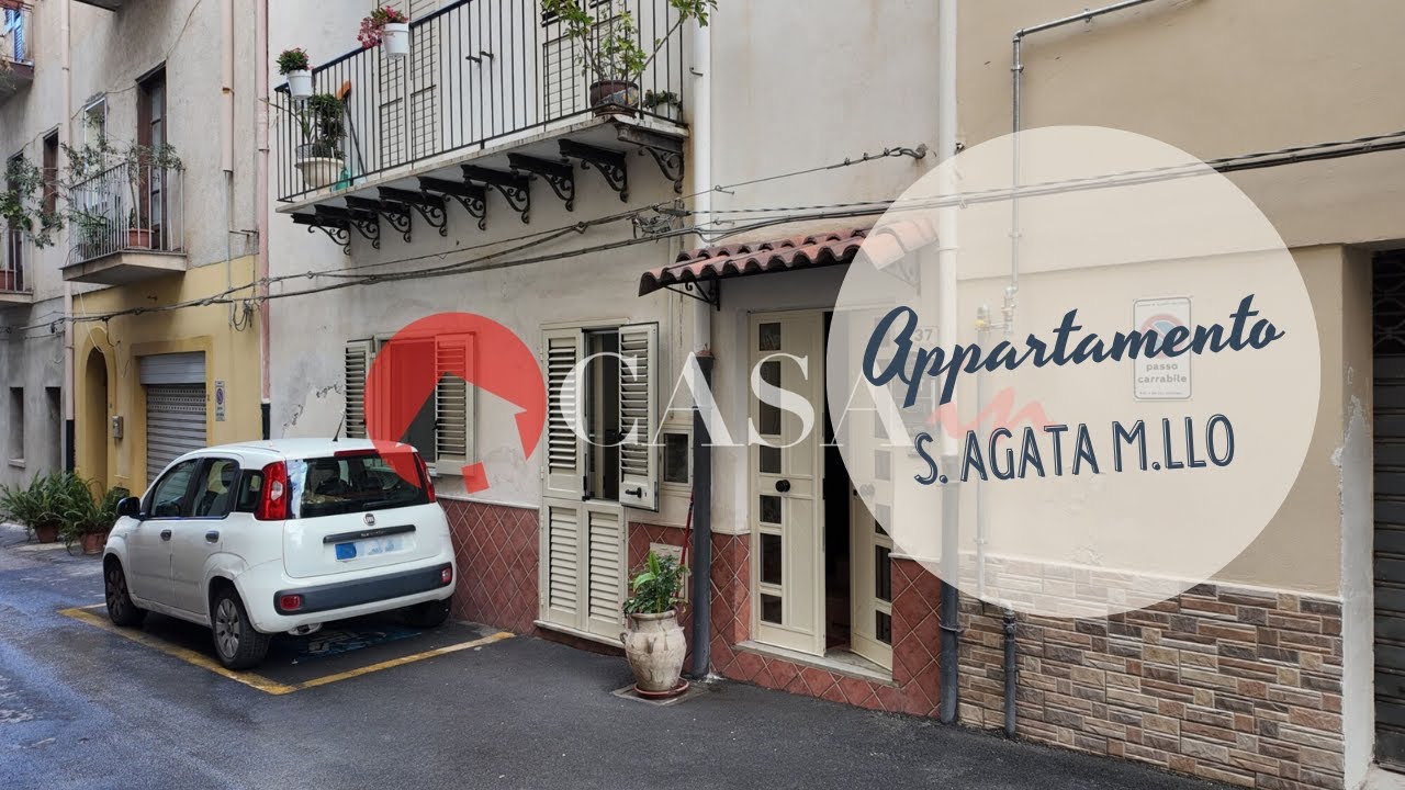 CASA SINGOLA SU TRE PIANI IN CENTRO A S. AGATA MILITELLO