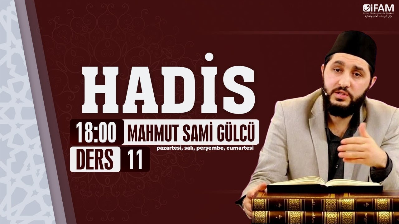 Ramazan Medresesi 10. Hadis [Temiz ve Helal Olanları Yemek] | Mahmut Sami G&uuml;lc&uuml;