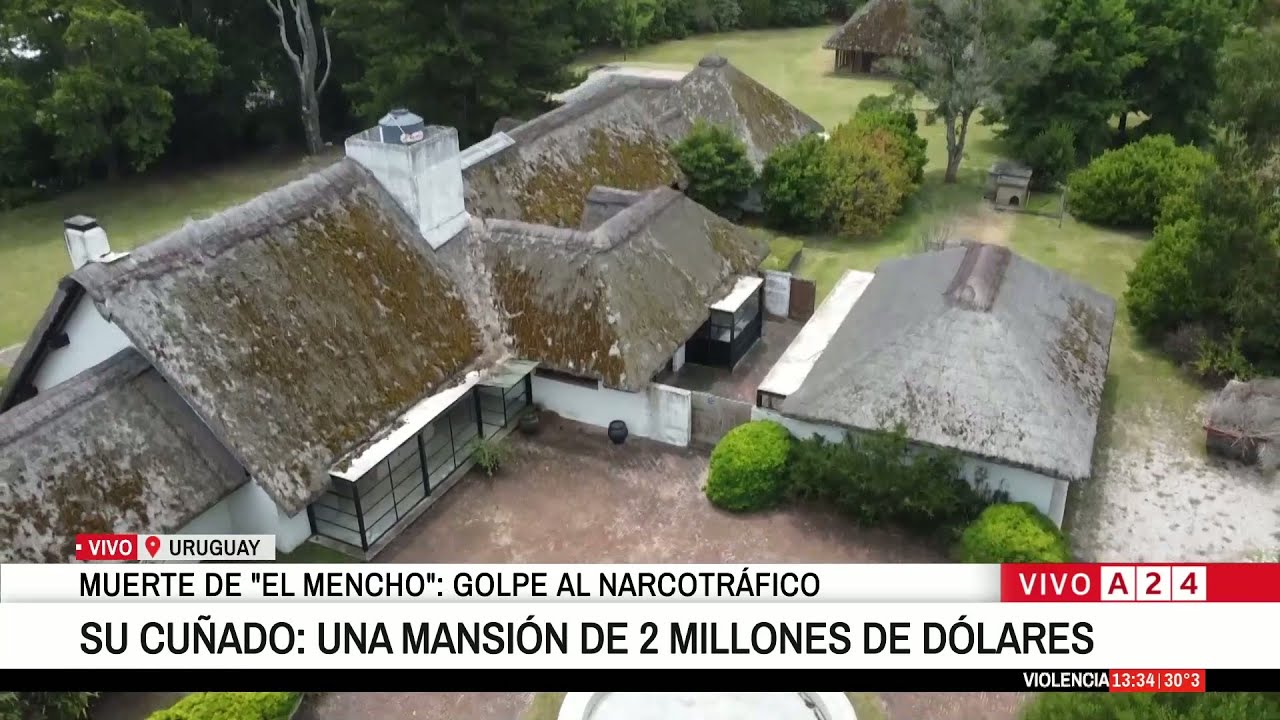 📢 REMATAN MANSIÓN VINCULADA AL NARCO GONZÁLEZ VALENCIA EN URUGUAY: SU RELACIÓN CON CÁRTEL DE MÉXICO
