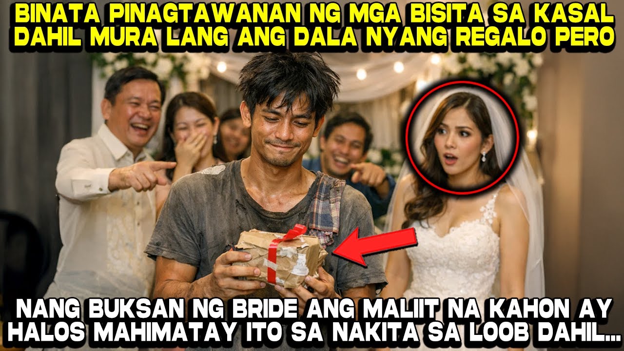 Binata Pinagtawanan ng mga Bisita sa Kasal dahil Mura lang ang Dala nyang Regalo pero...