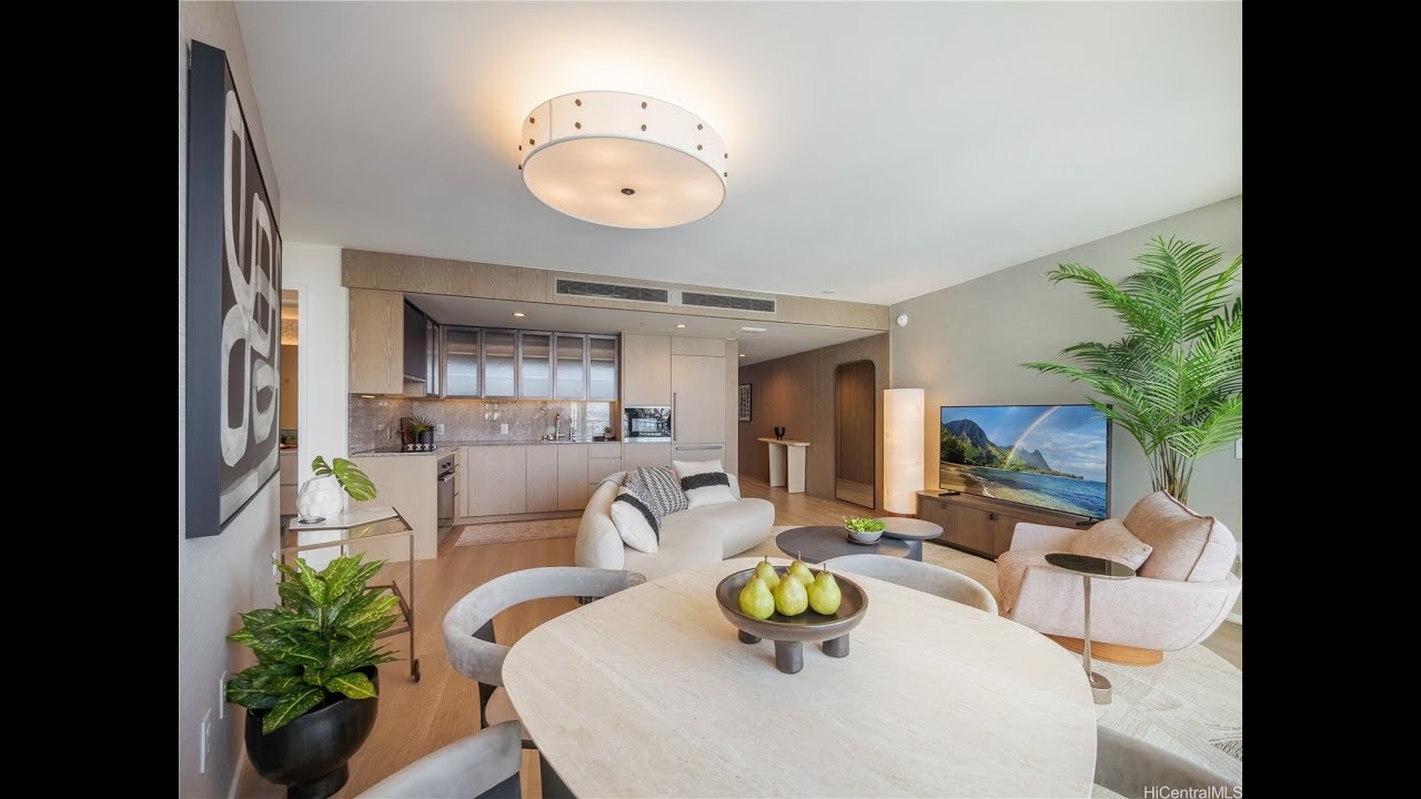 What Does a $1M Designer Condo Look Like in Ward Village? (Touring Ko‘ula #2313)