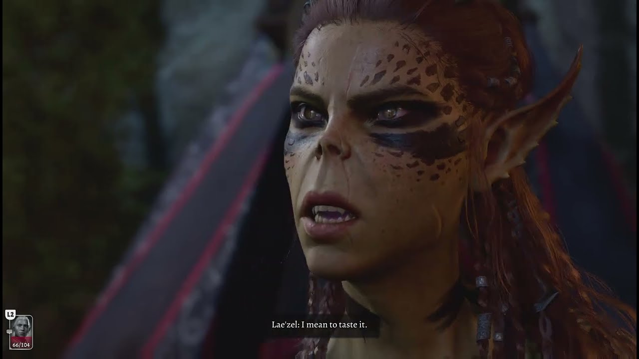 Baldur's Gate 3: Lae'zel Scares Me (sexy)