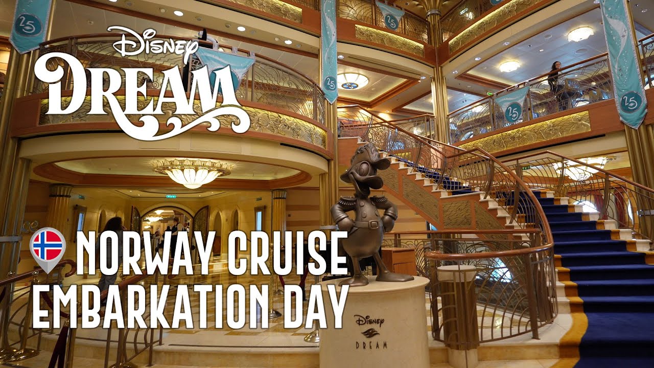 Embarkation Day! Disney Dream | Norway Cruise | Silver Anniversary