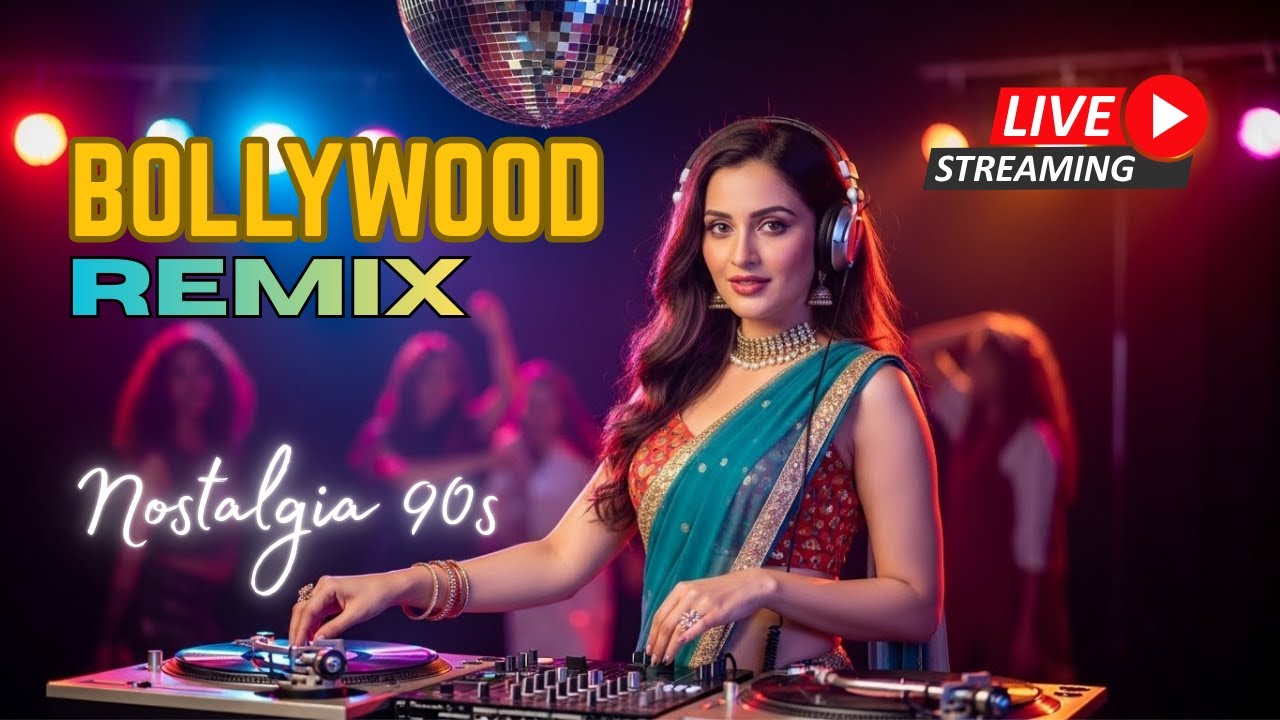 Hindi Old Songs Remix 90s Bollywood DJ Mix Nonstop
