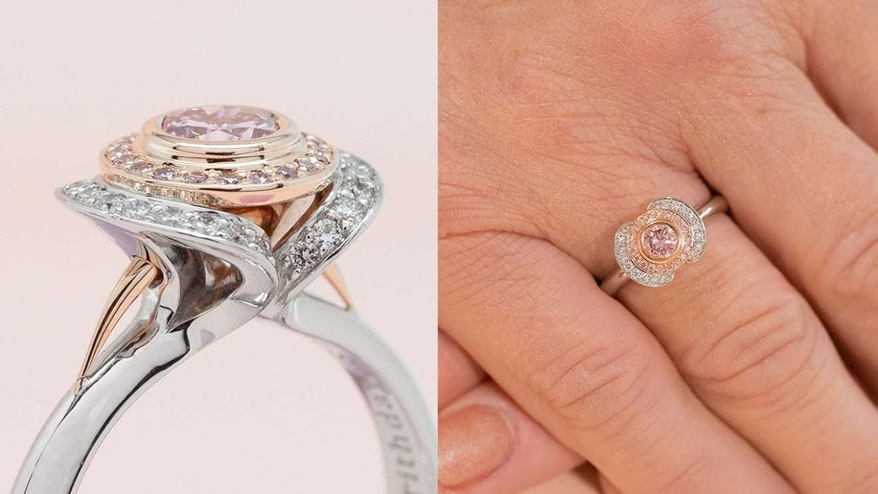 One-of-a-Kind Ring Featuring Rare Argyle Pink Diamond | The Village Goldsmith