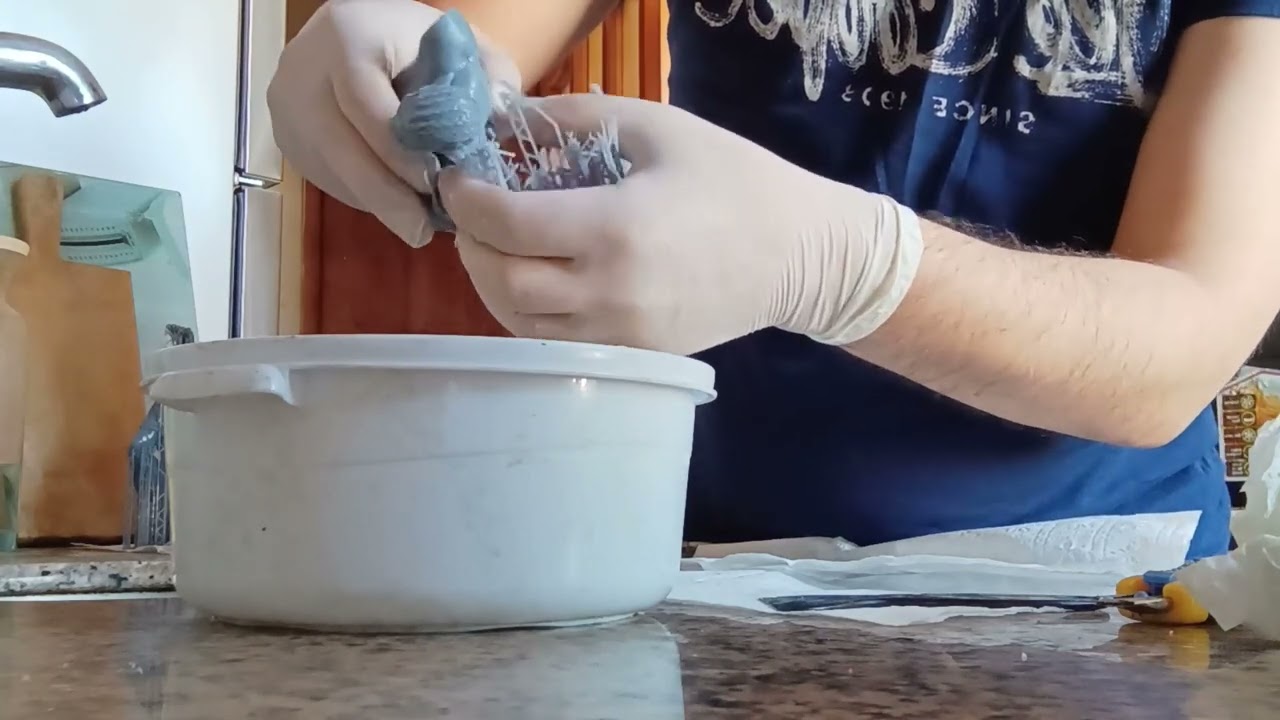 SLA Baskı Sonrası P&uuml;f Noktalar / Kolaylıklar