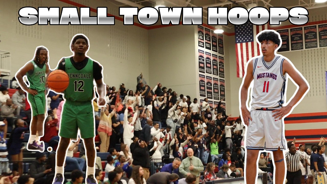 (SMALL TOWN HOOPS) Kennedale vs Life Waxahachie! DISTRICT CHAMPIONSHIP
