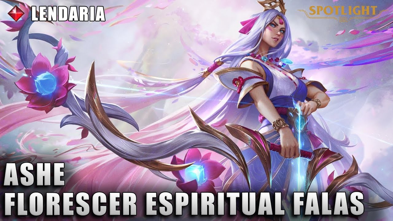 Ashe Florescer Espiritual FALAS - Skin LENDARIA