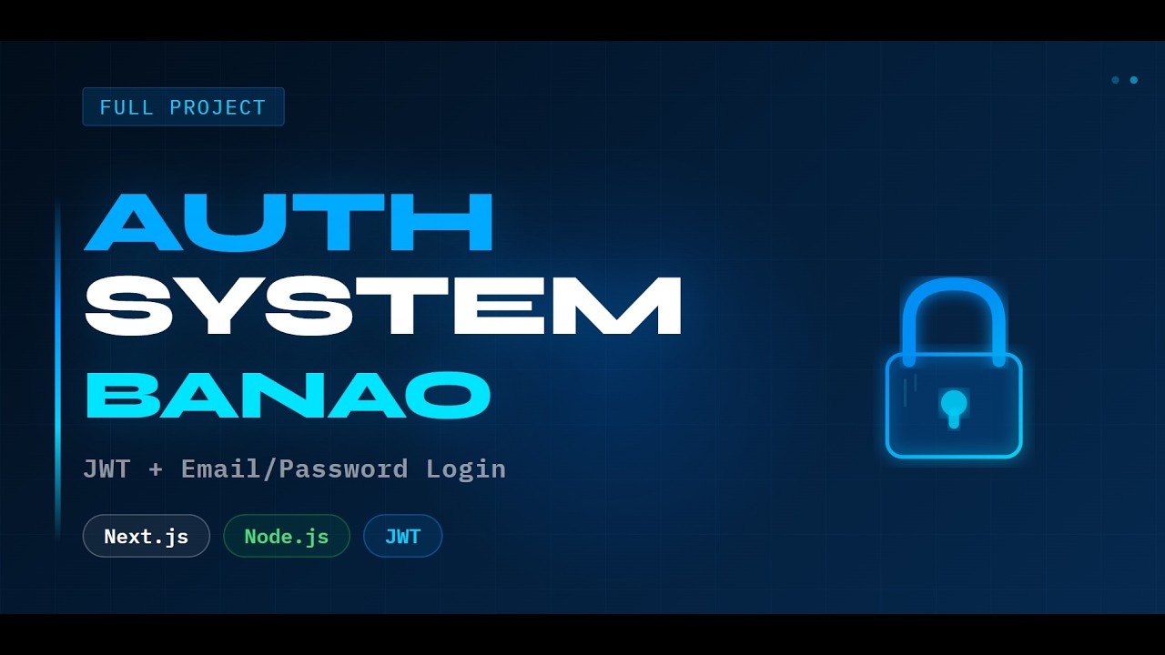 Next.js + Node.js +  postgresql | prisma  Authentication Tutorial | JWT Login System 2026 | Hindi