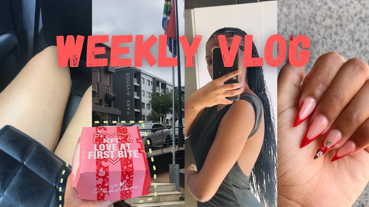 #weeklyvlog :Maintenance done🍒🎀 // Let’s catch up!💗// DUT 2nd year student🤍📚#southafricanyoutuber  