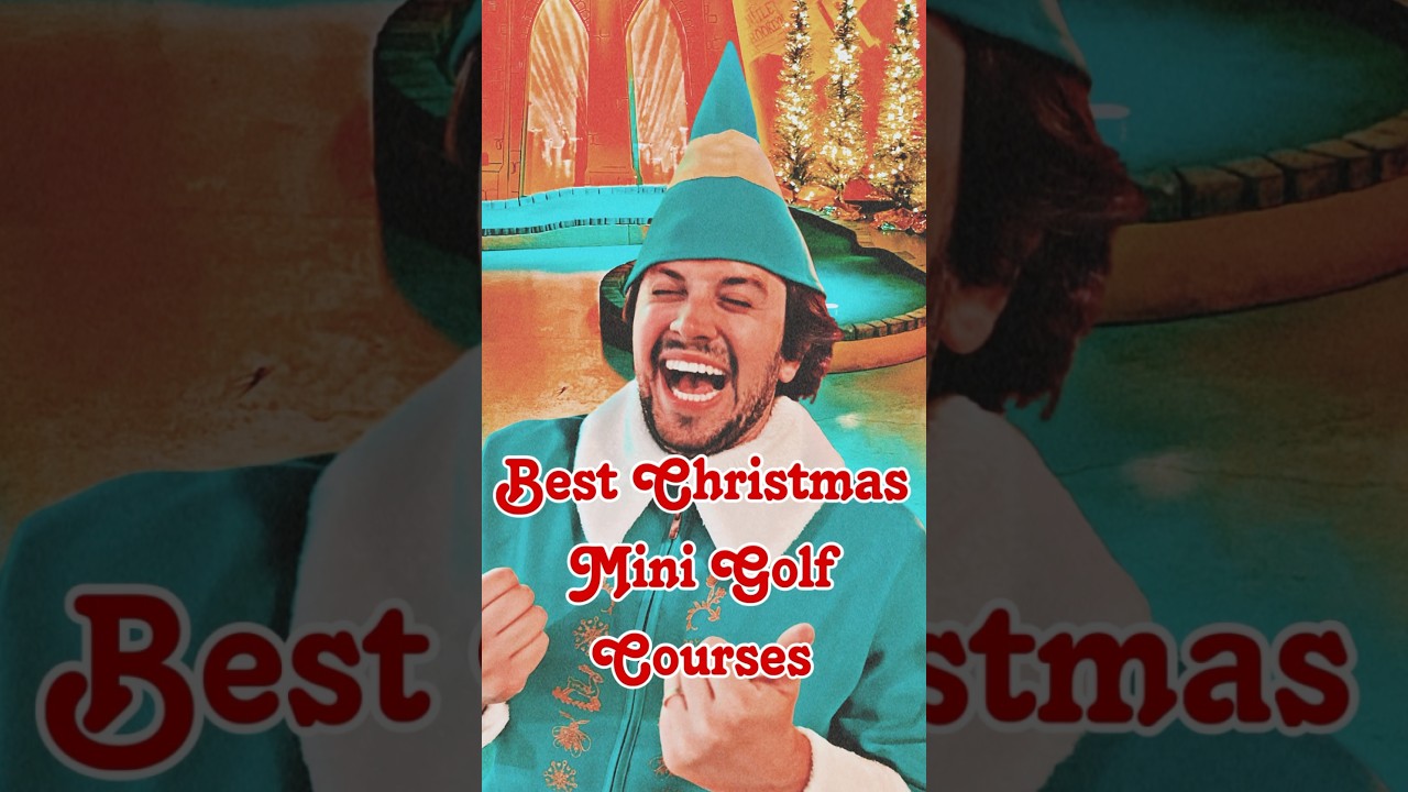 See our list of the BEST Christmas Mini Golf Courses 🎄⛳️ 