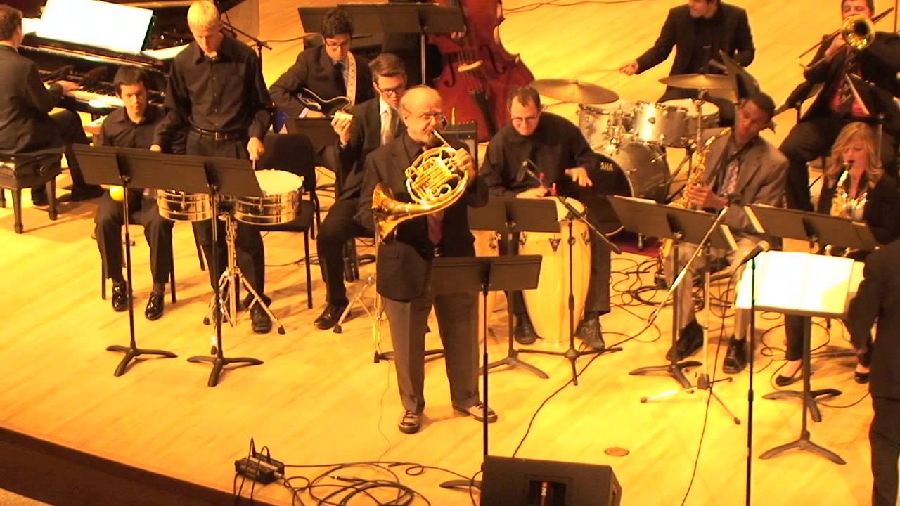Thomas Bacon and UNO Jazz I- Bach Aria