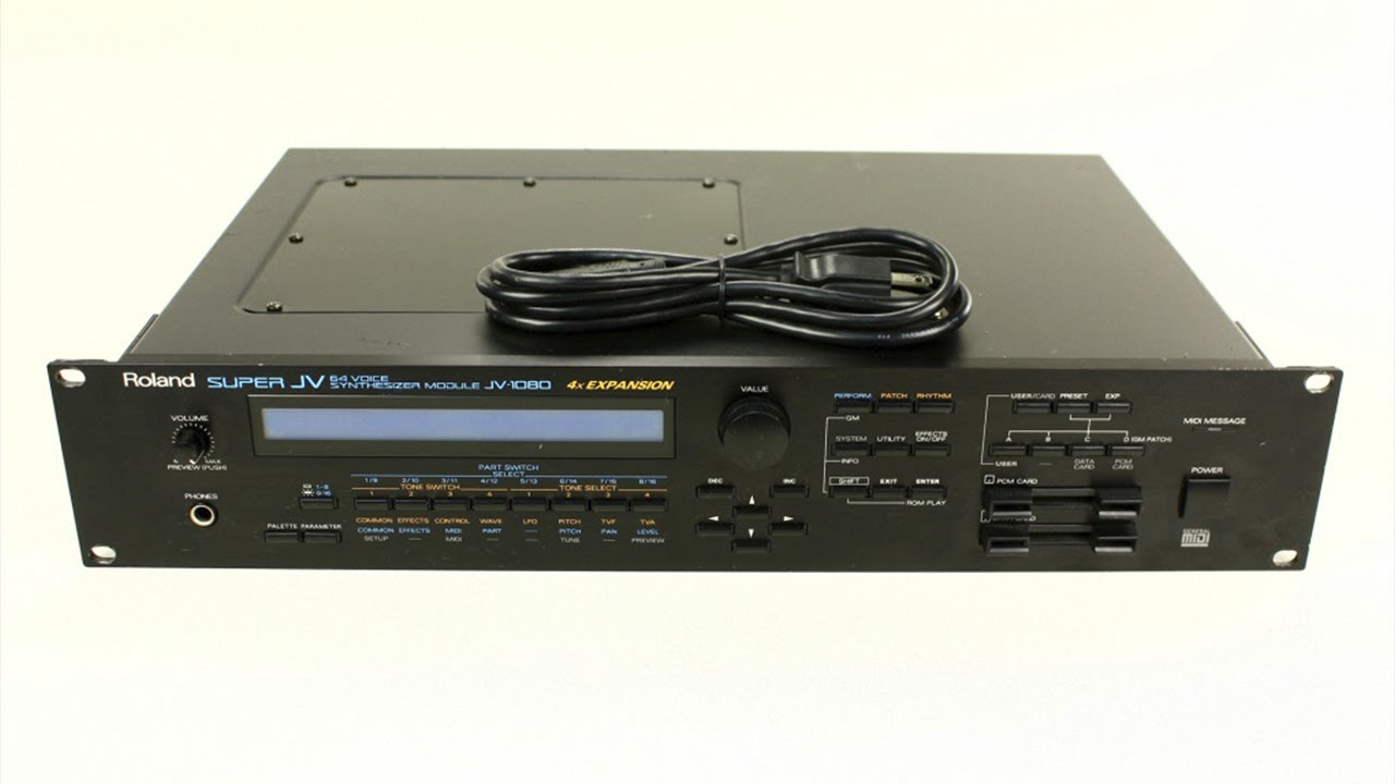 Roland JV-1080 (1994) Digital Synthesizer Part 1