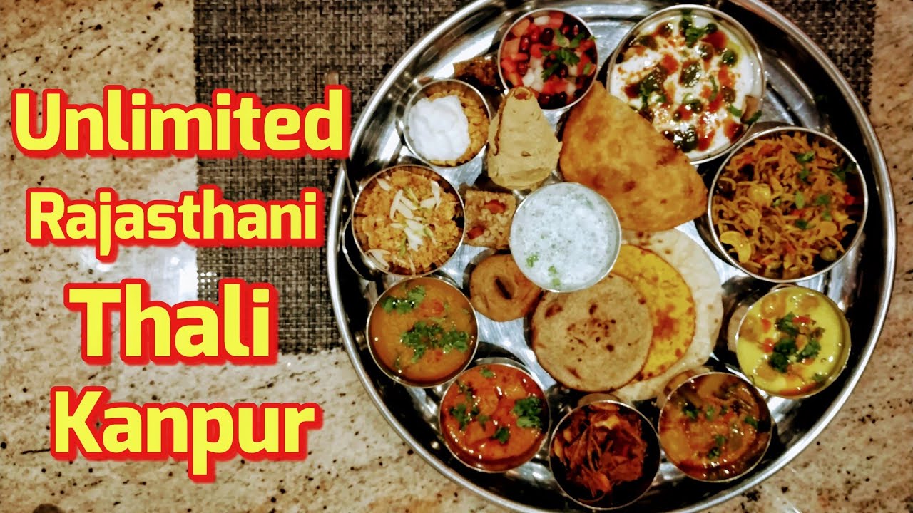 Unlimited Rajasthani Thali | Rasam | Kanpur