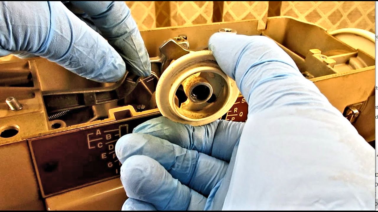 Remove the Knobs, Lifters and Followers on the Singer 401A Slant-O-Matic