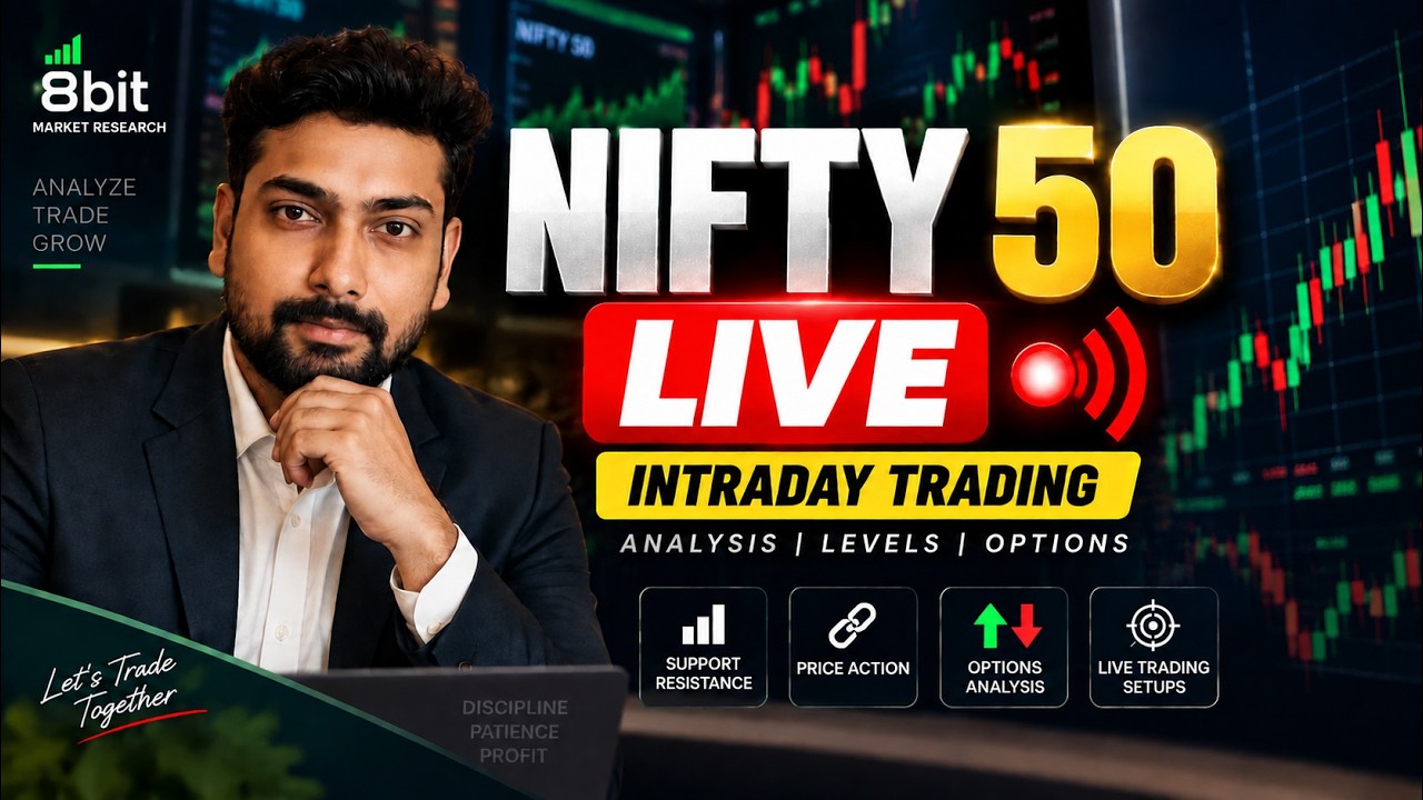 NIFTY 50 LIVE 🔴 Intraday Trading & Live Market Analysis | NIFTY 50 Today