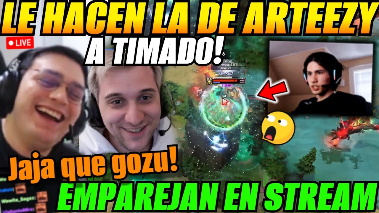 😲Matthew y Timado emparejan en stream LE HACEN la de ARTEEZY!😲