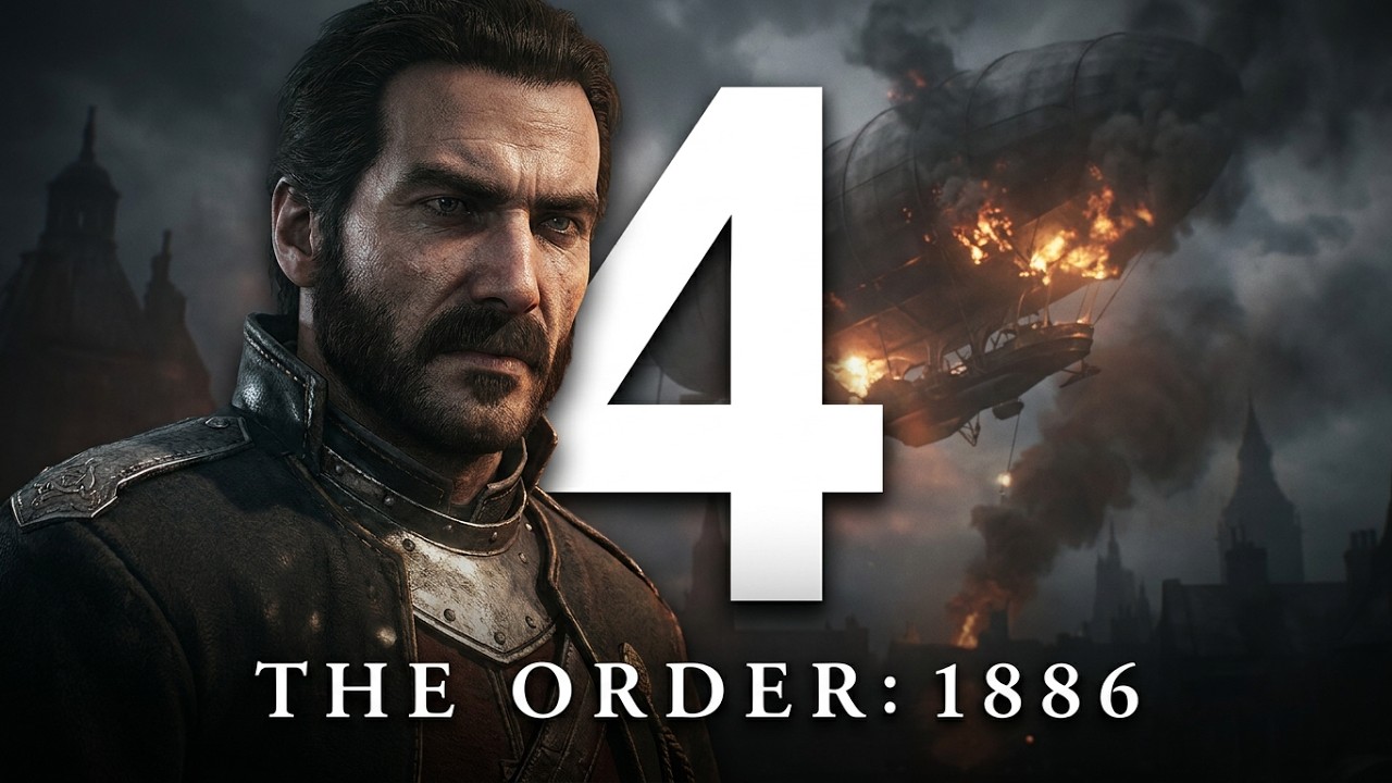 4. Khadnevich играет The Order: 1886 &mdash; Перестрелки и хаос на улицах.