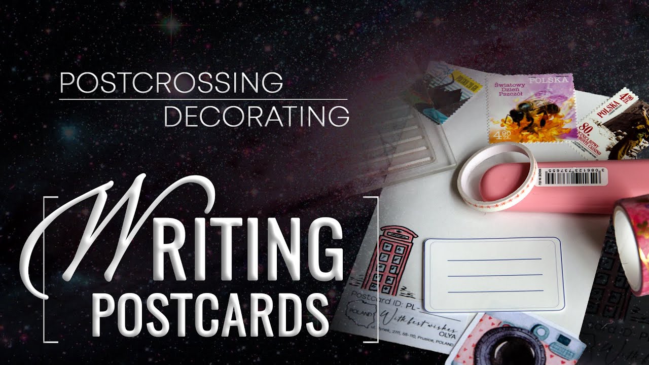 ✒️ WRITING postcards | Jun 2024 | #11 | POSTCROSSING | Decorating