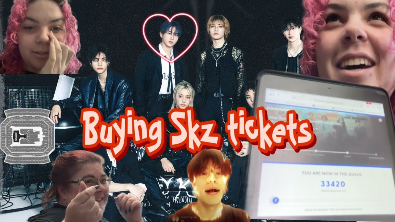 Getting Stray kids tickets!! | DominATE world tour 2025| featuring my lovely mother🥰🥰